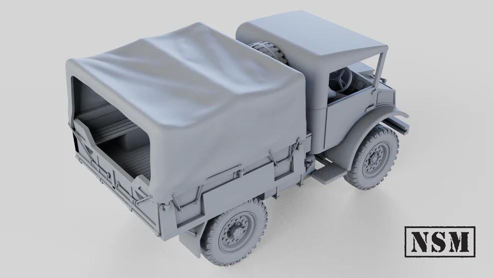 WWII Canadian CMP 15 Truck Various Scales Historical Wargaming (US tariffs are pre-paid by us)