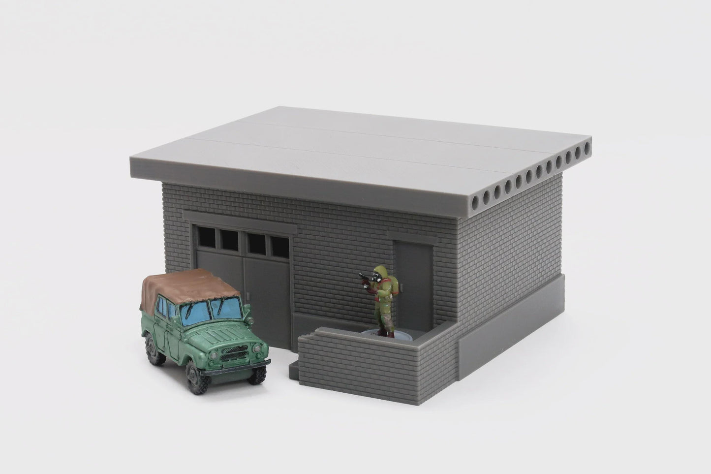 Wargaming Terrain Eastern European Soviet Utility Shed Various Scales Historical Wargaming Modern (US tariffs are pre-paid by us)