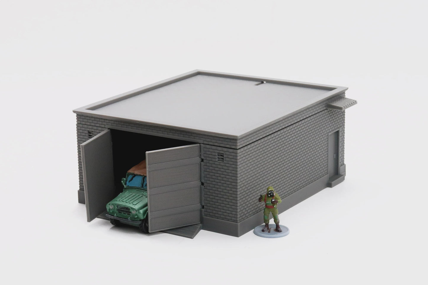 Wargaming Terrain Eastern European Soviet Garage Various Scales Historical Wargaming Modern (US tariffs are pre-paid by us)