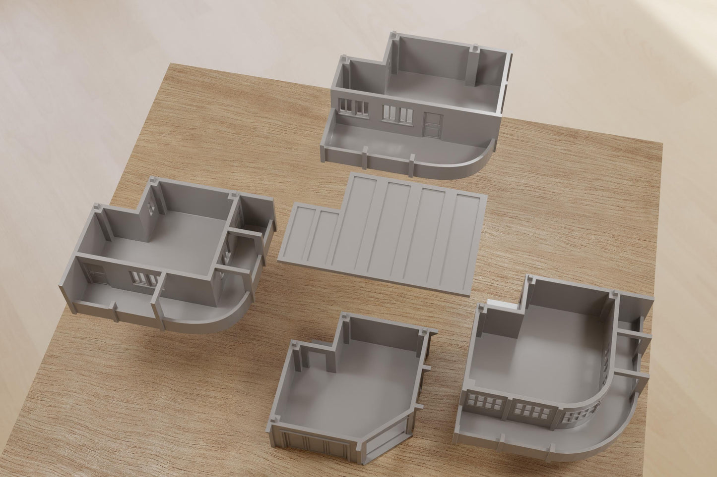 Wargaming Terrain Vietnamese Urban House 3 Various Scales Historical Wargaming Modern Cold War (US tariffs are pre-paid by us)
