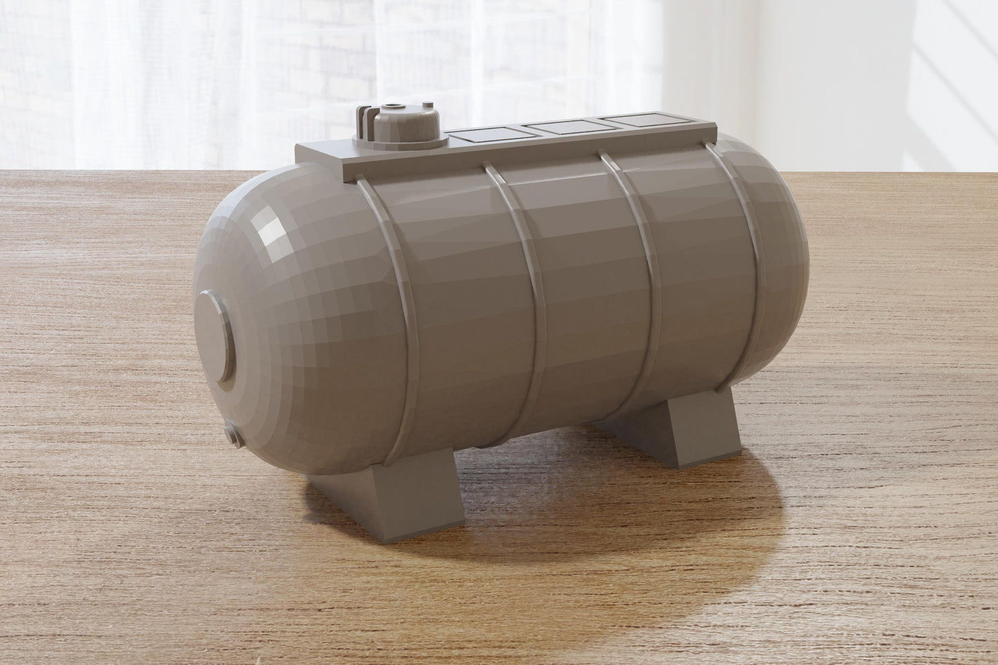 Wargaming Terrain WWII Airfield Fuel Tank Various Scales Historical Wargaming (US tariffs are pre-paid by us)