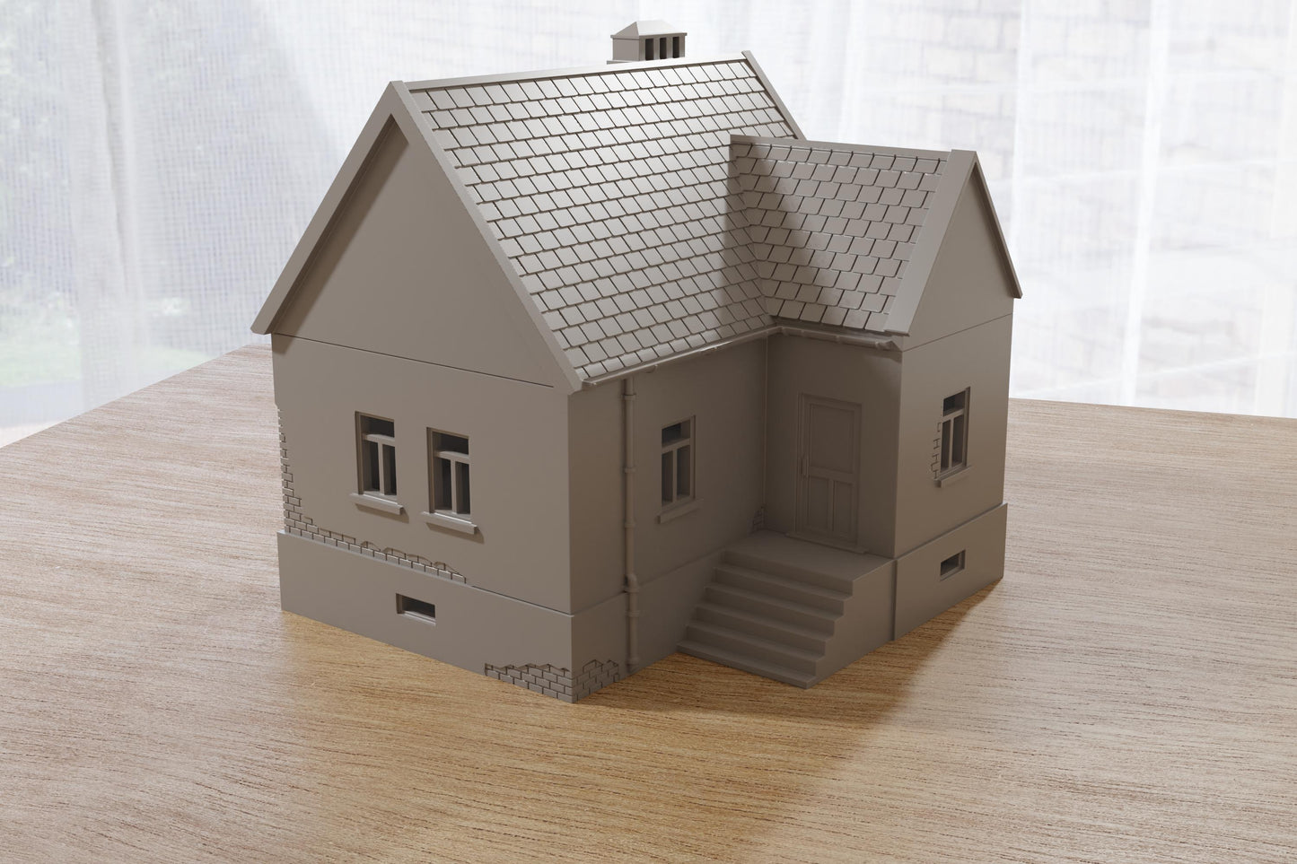Wargaming Terrain WWII Polish Village House 3 Various Scales Historical Wargaming (US tariffs are pre-paid by us)