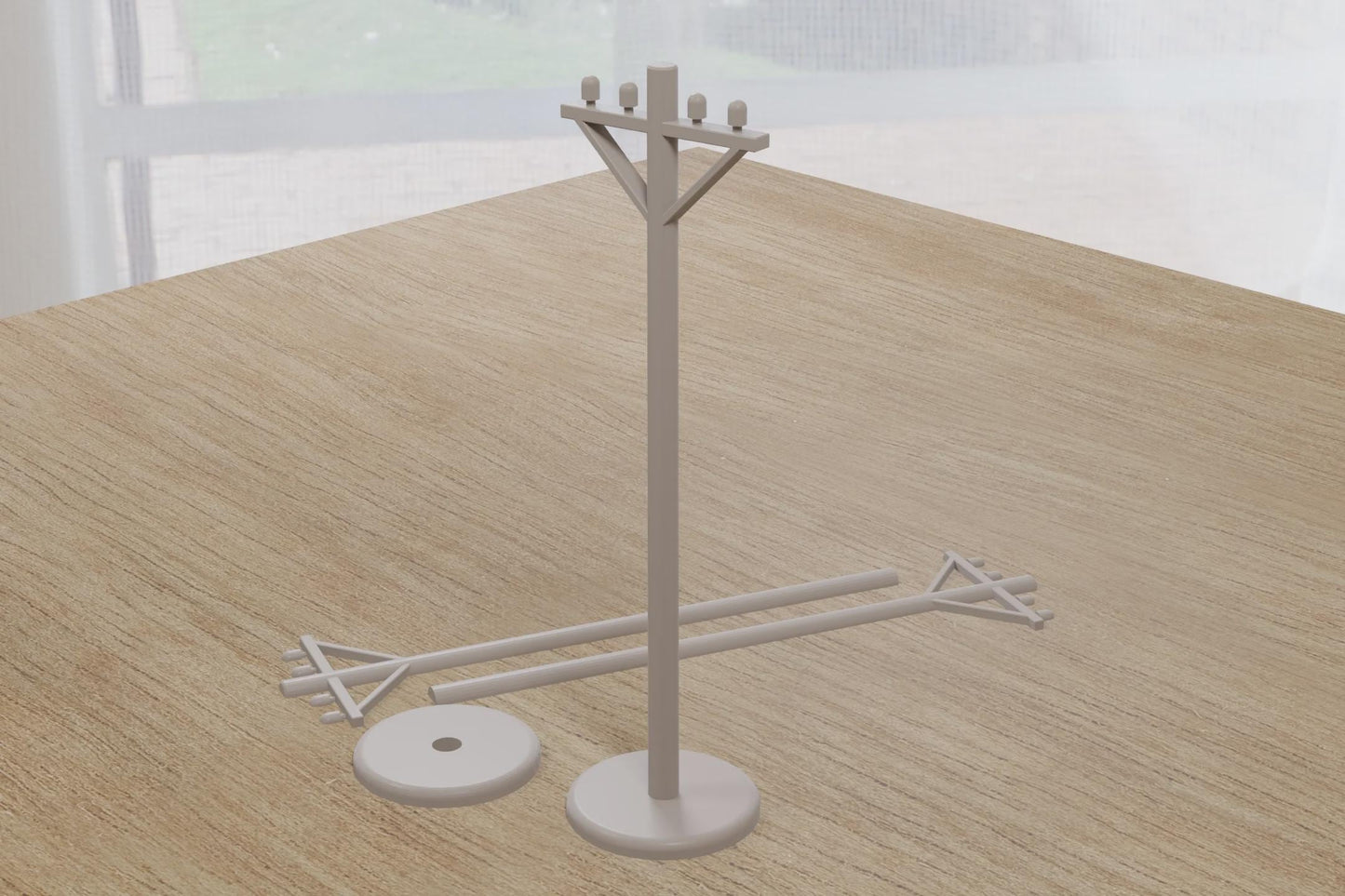Wargaming Terrain Telephone Poles (set of 5) Various Scales Historical Wargaming (US tariffs are pre-paid by us)