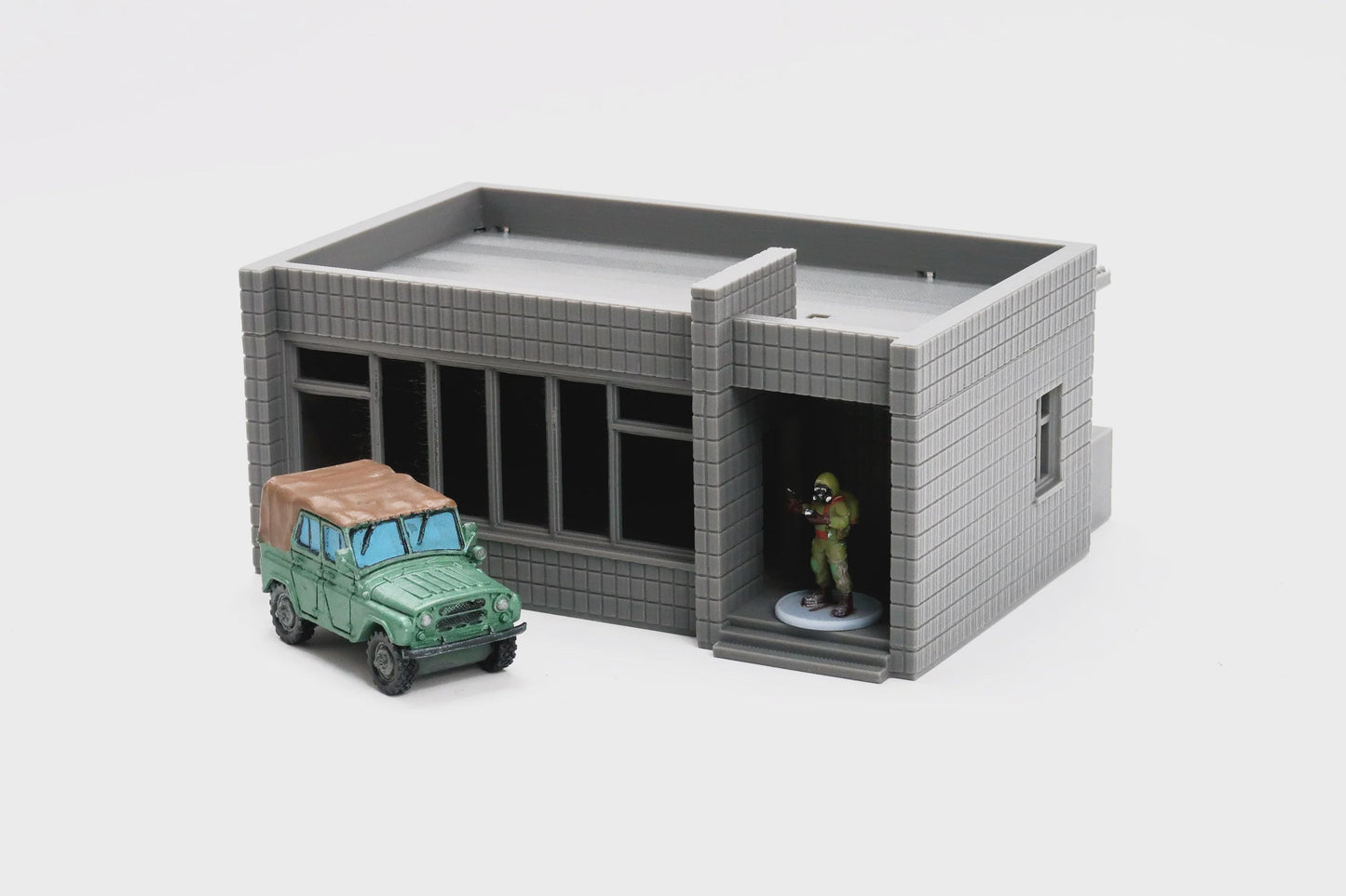Wargaming Terrain Eastern European Soviet Pump Station Shop Various Scales Historical Wargaming Modern (US tariffs are pre-paid by us)