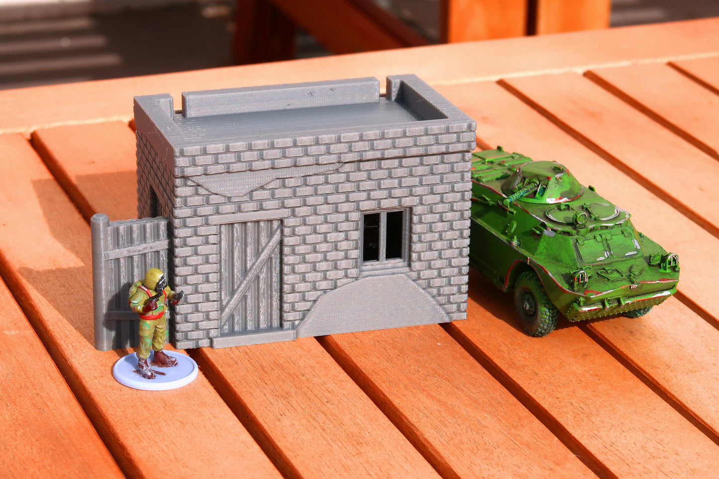 Wargaming Terrain Eastern European Soviet Stalker Loner Shed Various Scales Historical Wargaming Modern (US tariffs are pre-paid by us)