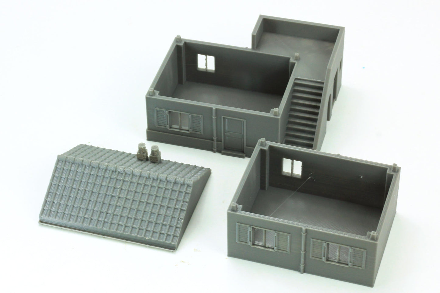 Wargaming Terrain WWII Italian House 2 Various Scales Historical Wargaming (US tariffs are pre-paid by us)