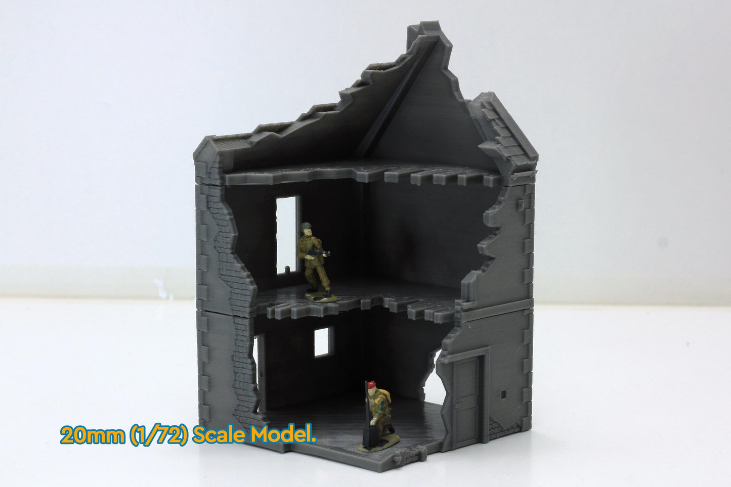 Wargaming Terrain WWII Normandy French Village House 6 Various Scales Historical Wargaming (US tariffs are pre-paid by us)
