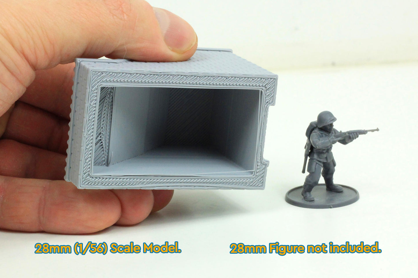Wargaming Terrain Root Cellar Entrance (set of 3) Various Scales Historical Wargaming (US tariffs are pre-paid by us)