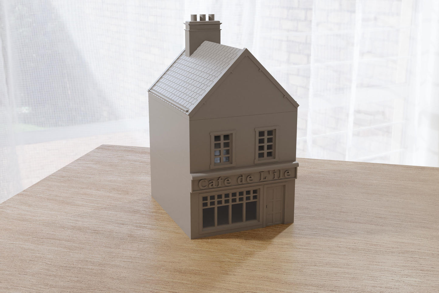 Wargaming Terrain WWII Sainte Mere Eglise French House 3 Various Scales Historical Wargaming (US tariffs are pre-paid by us)