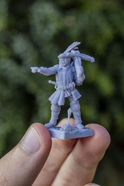 28mm Highland Miniatures Medieval Crossbowmen Unit (10) suitable for WFB