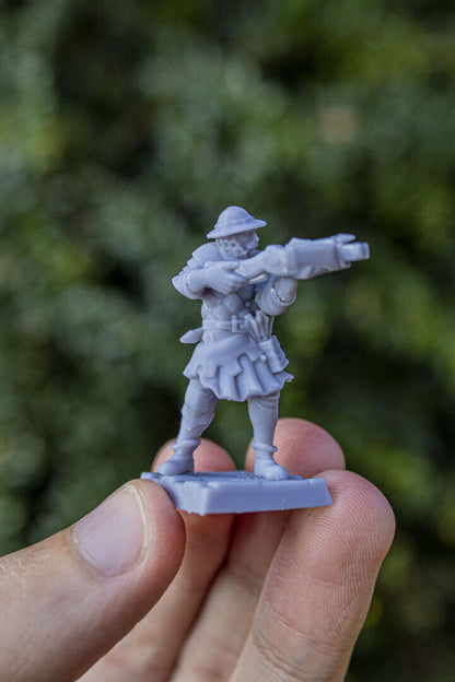 28mm Highland Miniatures Medieval Crossbowmen Unit (10) suitable for WFB