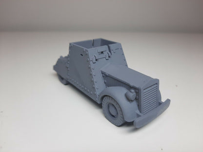 Bolt Action Chain of Command 28mm British Beaverette Resin