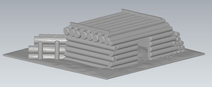 Bolt Action Battle Group 28mm 20mm Chain of Command Bunker Défense set (3)