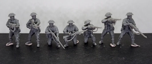 Bolt Action Battlegroup 28 mm Commonwealth British army combat squad