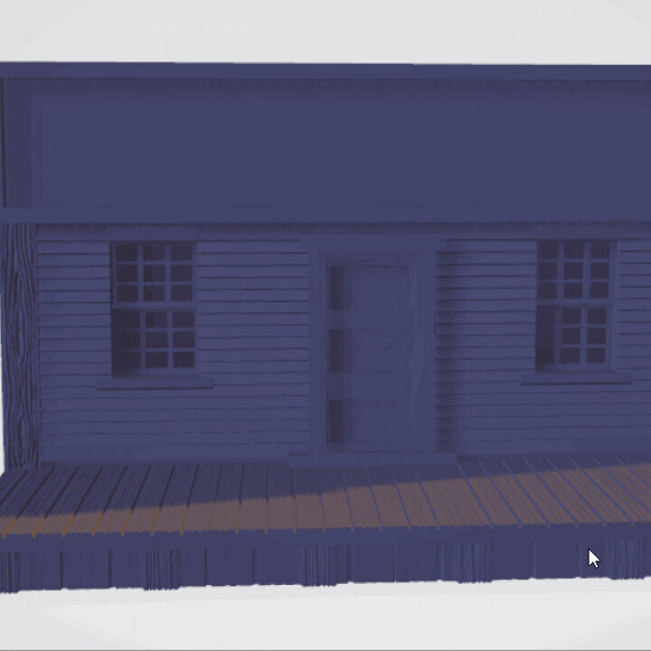 Wargaming Terrain Wild West Drugstore