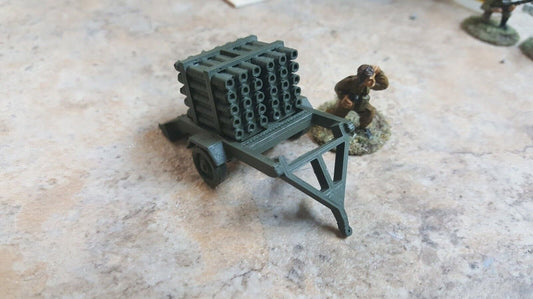 Bolt Action 28mm 1/56 Scale Commonwealth Land Mattress Multiple Launcher