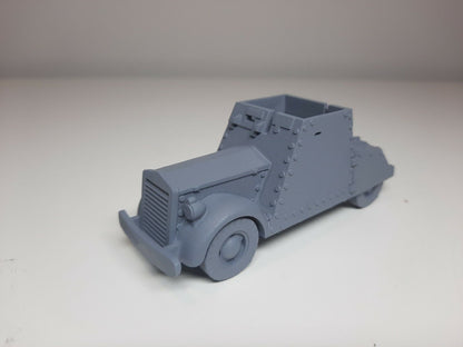 Bolt Action Chain of Command 28mm British Beaverette Resin