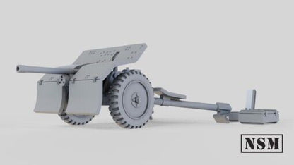 Bofors 37mm Gun  Bolt Action Chain of Command28mm