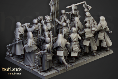28mm Highland Miniatures Zealots Unit (15) Fantasy DnD suitable for WFB