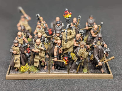 28mm Highland Miniatures Zealots Unit (15) Fantasy DnD suitable for WFB