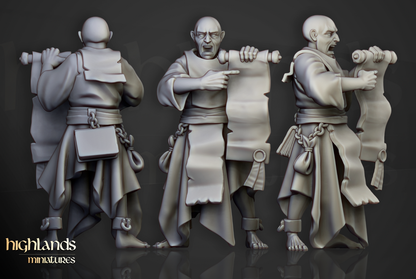 28mm Highland Miniatures Zealots Unit (15) Fantasy DnD suitable for WFB