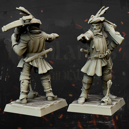 28mm Highland Miniatures Medieval Crossbowmen Unit (10) suitable for WFB