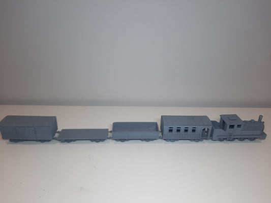 Wargaming Terrain Passenger Cargo Train Various Scales Historical Wargaming