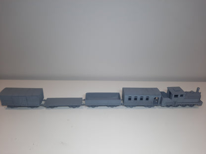 Wargaming Terrain Passenger Cargo Train Various Scales Historical Wargaming