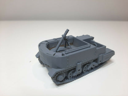 WWII British Universal Mortar Carrier Various Scales Historical Wargaming