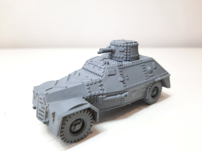 WWII British Marmon Herrington Armoured Car Mk I Resin Various Scales Historical Wargaming (US tariffs are pre-paid by us)