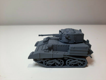 WWII British Light Tank Mk VI Various Scales Historical Wargaming (US tariffs are pre-paid by us)