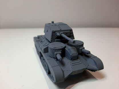 WWII British Cruiser Mk I Tank Various Scales Historical Wargaming (US tariffs are pre-paid by us)