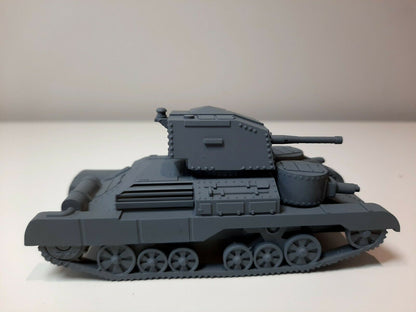WWII British Cruiser Mk I Tank Various Scales Historical Wargaming (US tariffs are pre-paid by us)