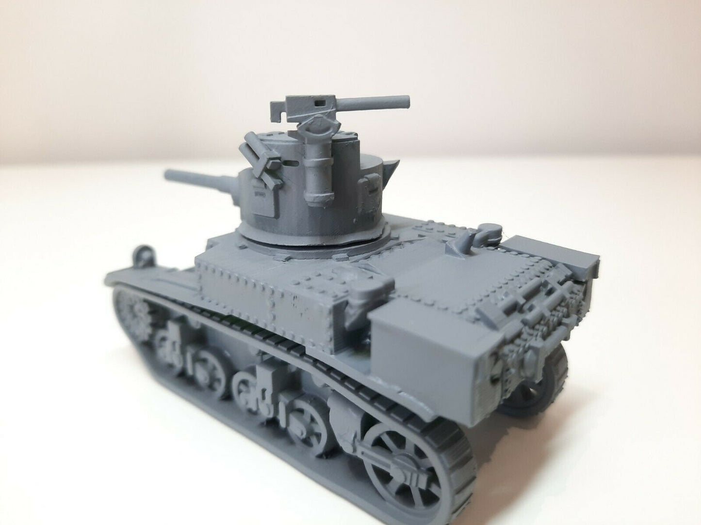 WWII US British M3 Stuart Tank Various Scales Historical Wargaming (US tariffs are pre-paid by us)