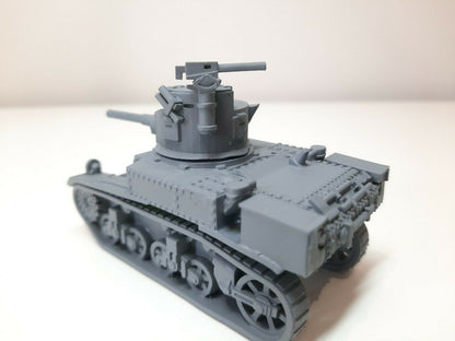 WWII US British M3 Stuart Tank Various Scales Historical Wargaming (US tariffs are pre-paid by us)