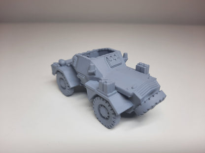 WWII British Daimler Dingo Mk III Scout Car Various Scales Historical Wargaming
