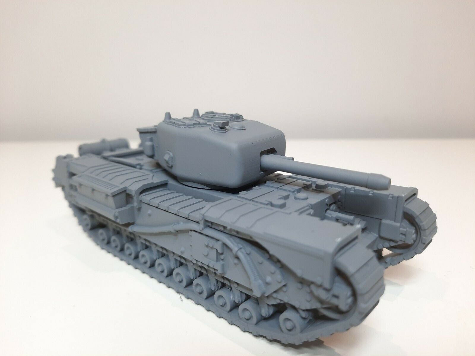 WWII British Churchill Mk IV Tank Resin Various Scales Historical Wargaming (US tariffs are pre-paid by us)