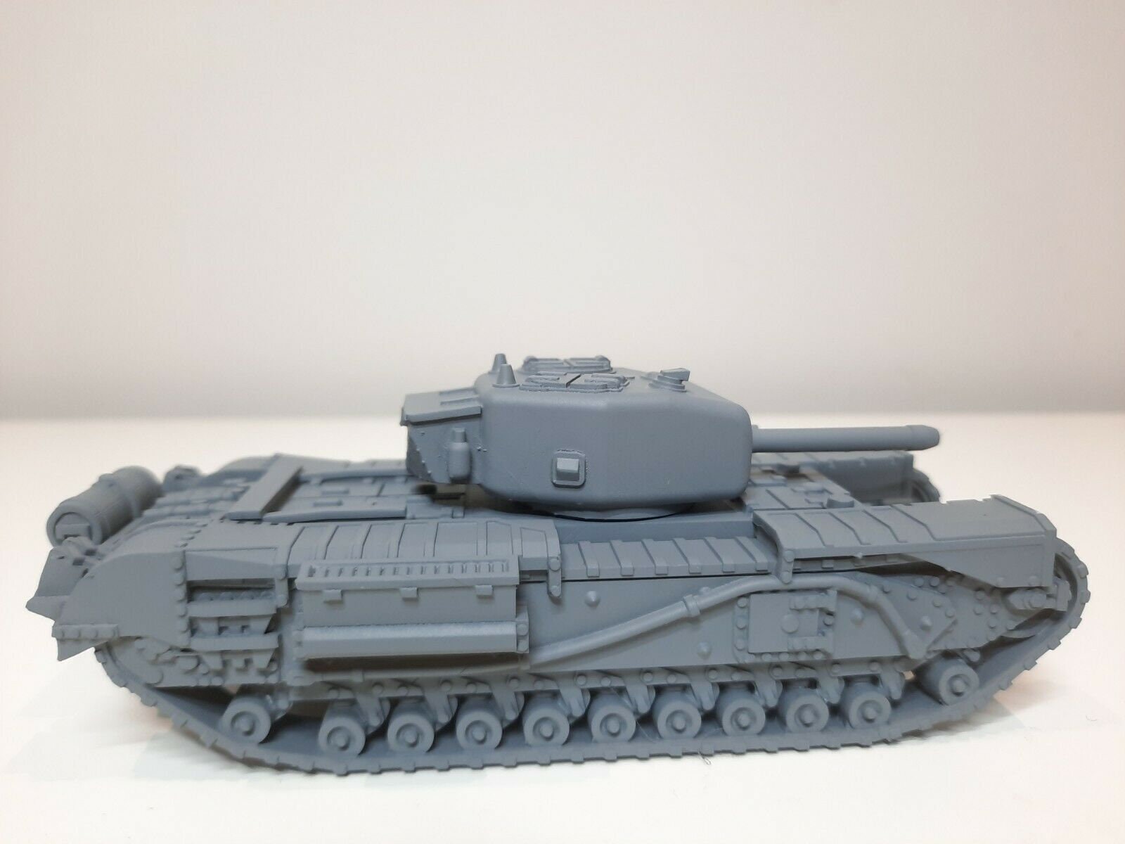 WWII British Churchill Mk IV Tank Resin Various Scales Historical Wargaming