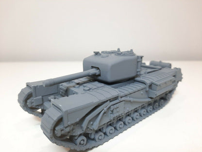 WWII British Churchill Mk IV Tank Resin Various Scales Historical Wargaming