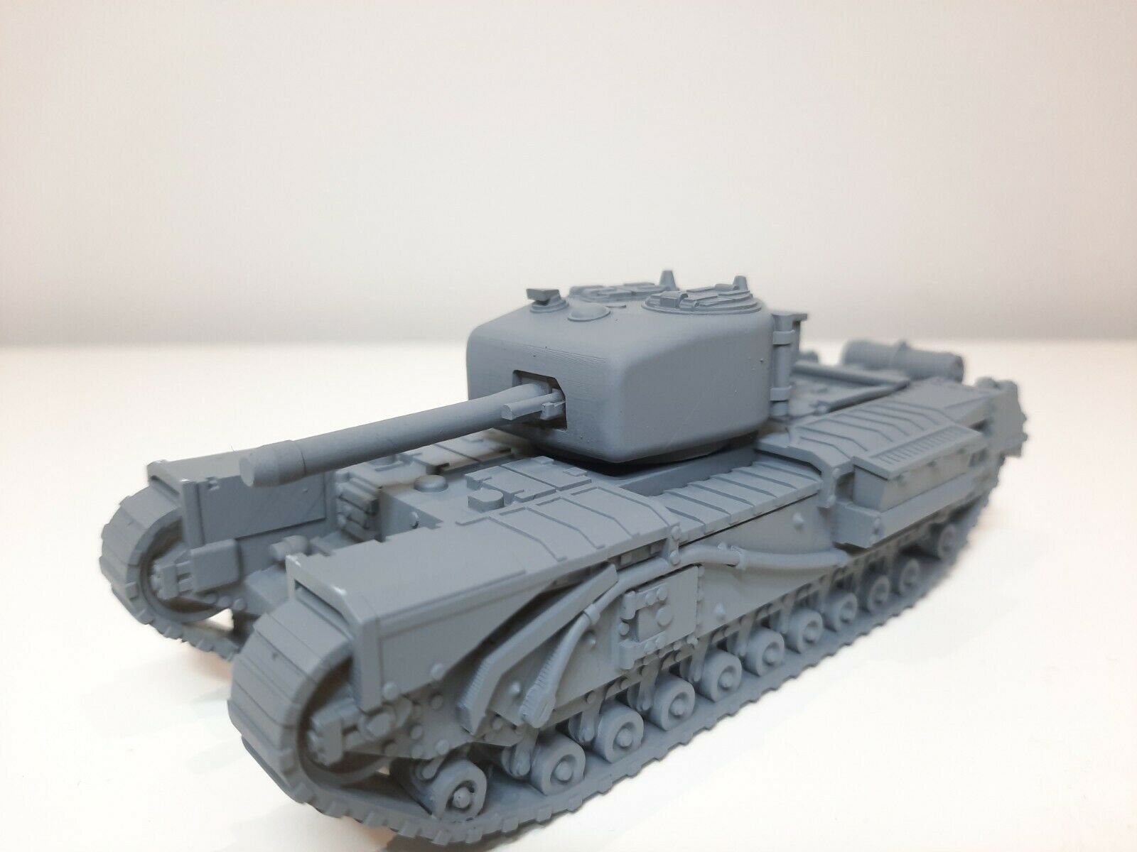 WWII British Churchill Mk IV Tank Resin Various Scales Historical Wargaming