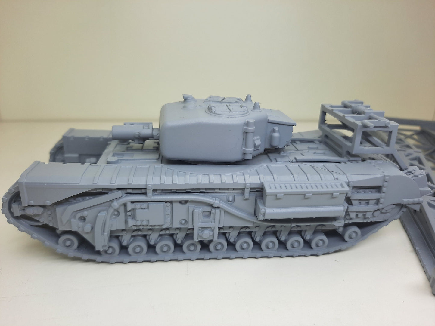 WWII Churchill AVRE SBG (Small Box Girder) Assault Bridge Tank Various Scales Historical Wargaming