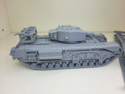 WWII Churchill AVRE SBG (Small Box Girder) Assault Bridge Tank Various Scales Historical Wargaming