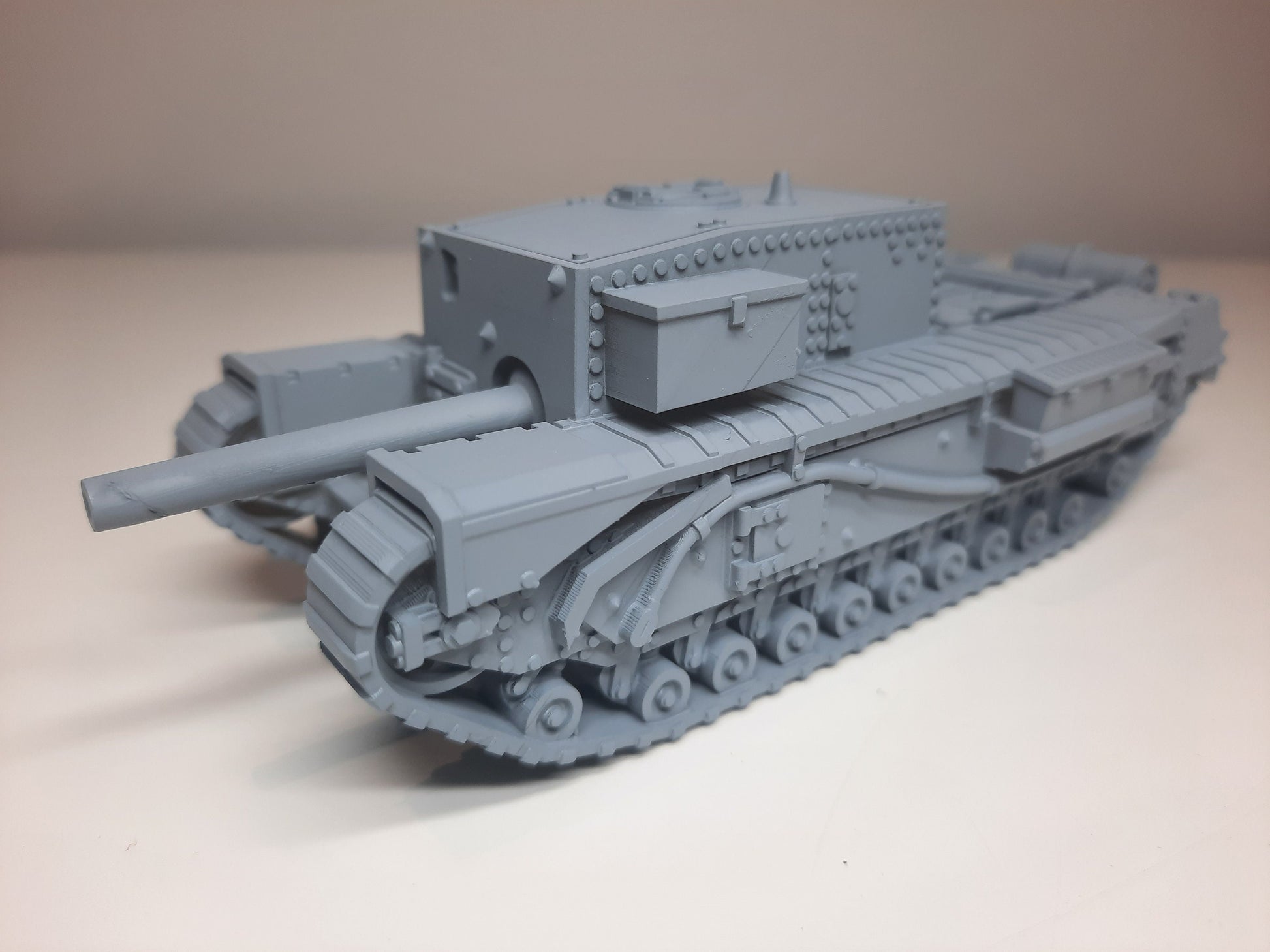WWII British Churchill 3in Gun Carrier Various Scales Historical Wargaming