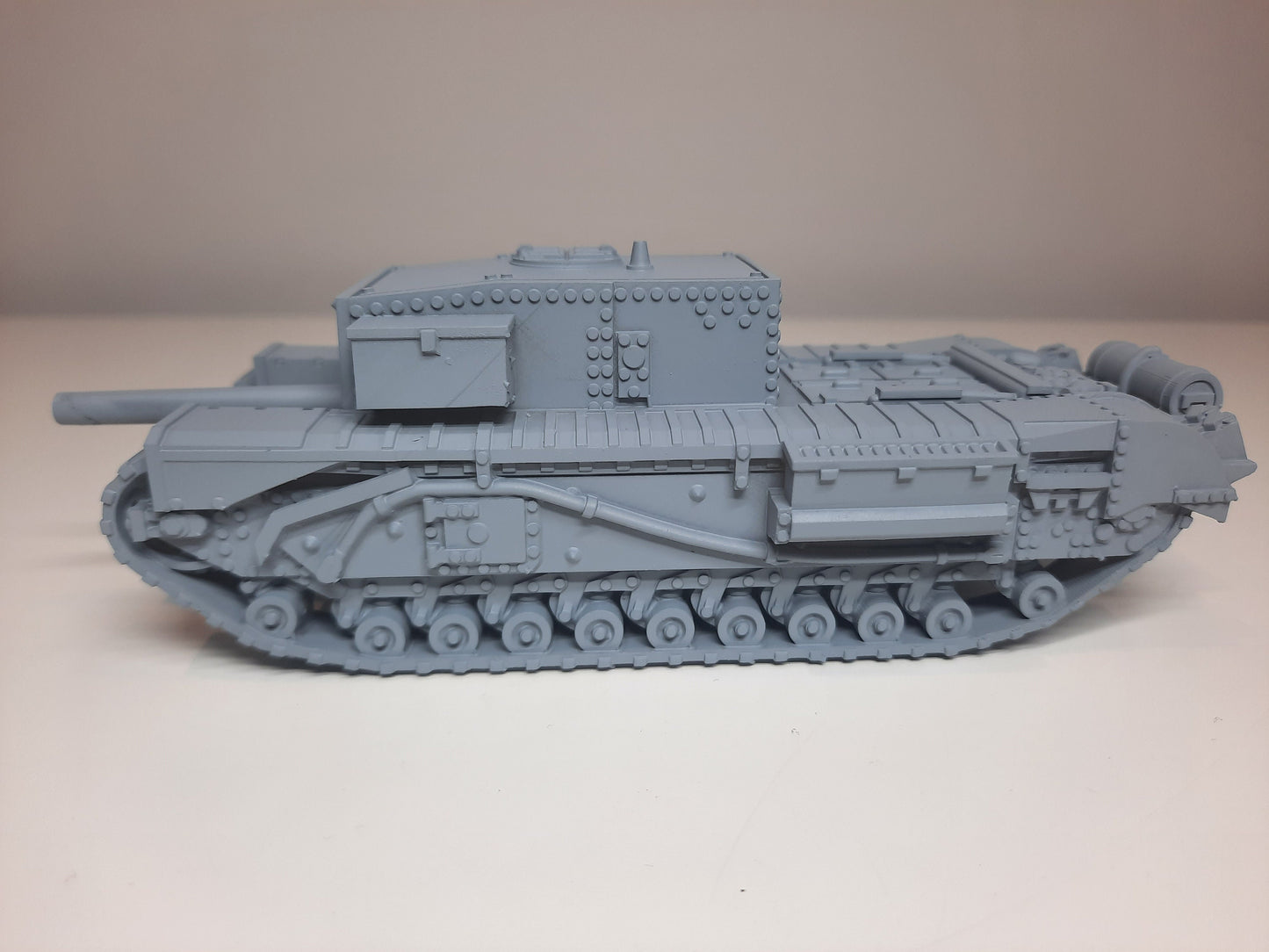 WWII British Churchill 3in Gun Carrier Various Scales Historical Wargaming (US tariffs are pre-paid by us)