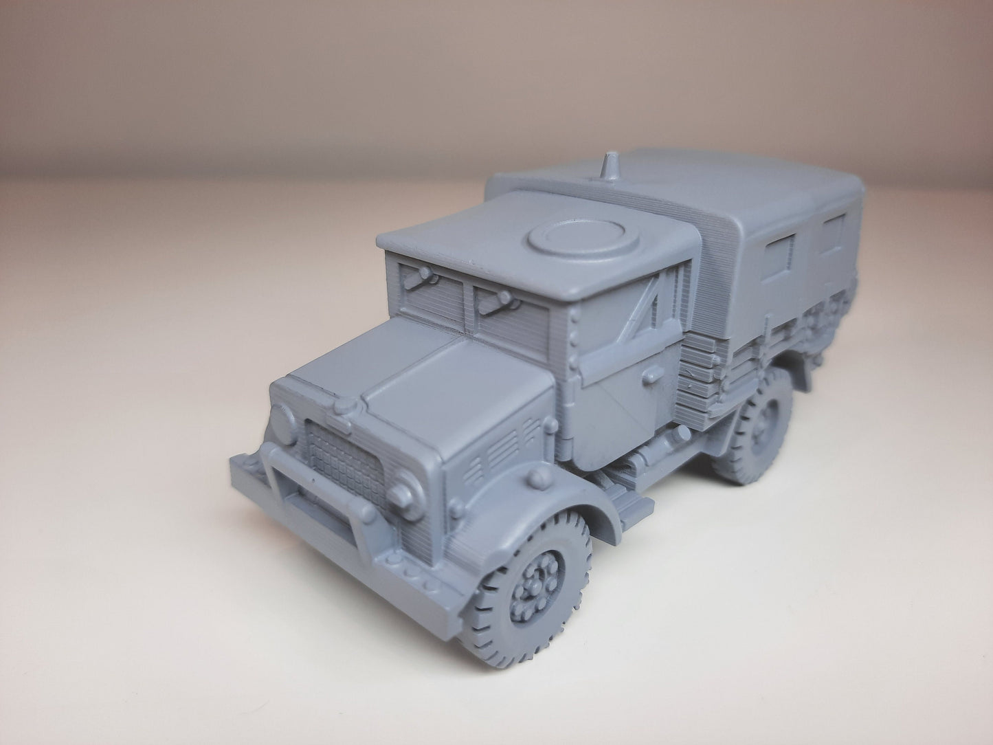WWII British Bedford MWR Radio Truck Various Scales Historical Wargaming