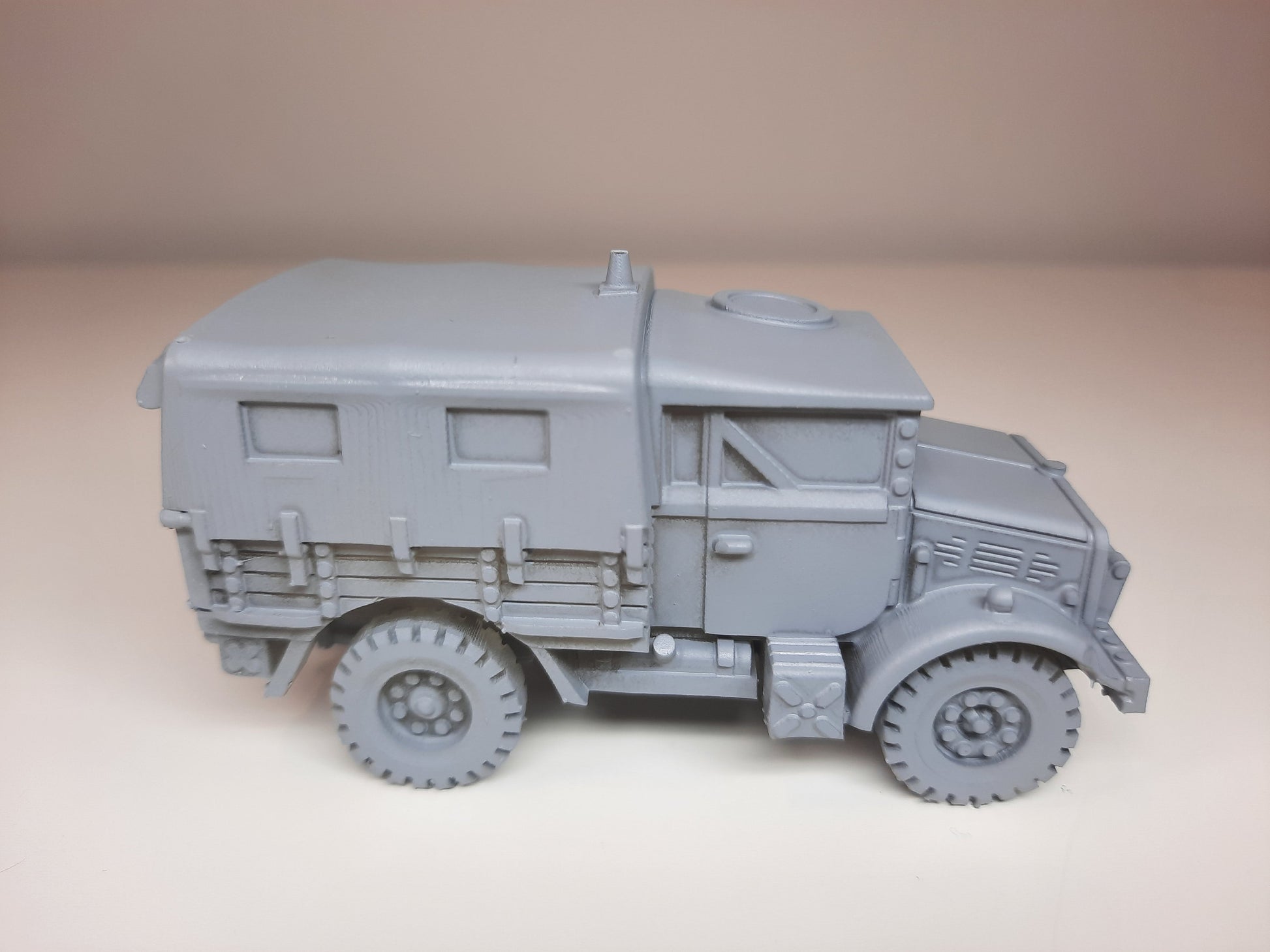 WWII British Bedford MWR Radio Truck Various Scales Historical Wargaming