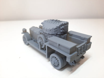WWII British 1914 Pattern Armoured Car Various Scales Historical Wargaming