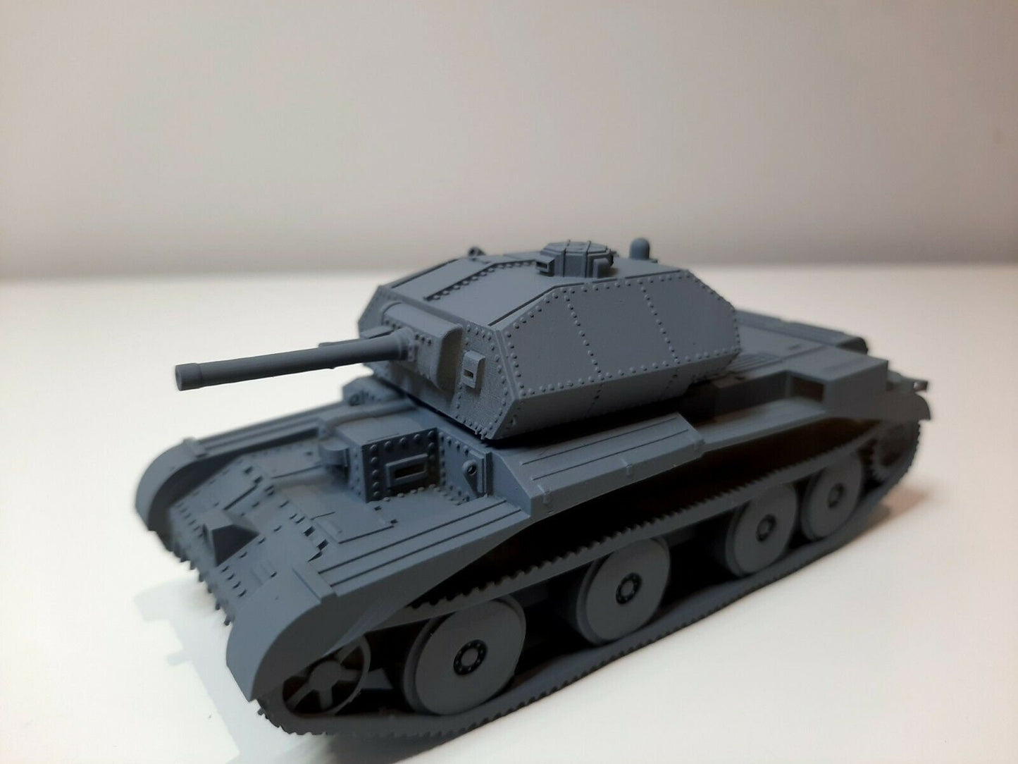 WWII British Cruiser 4 Tanks Mk I to Mk IV Set (4 Tanks) Various Scales Historical Wargaming