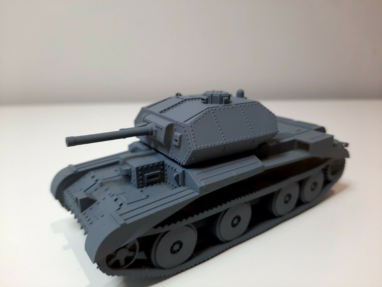 WWII British Cruiser 4 Tanks Mk I to Mk IV Set (4 Tanks) Various Scales Historical Wargaming