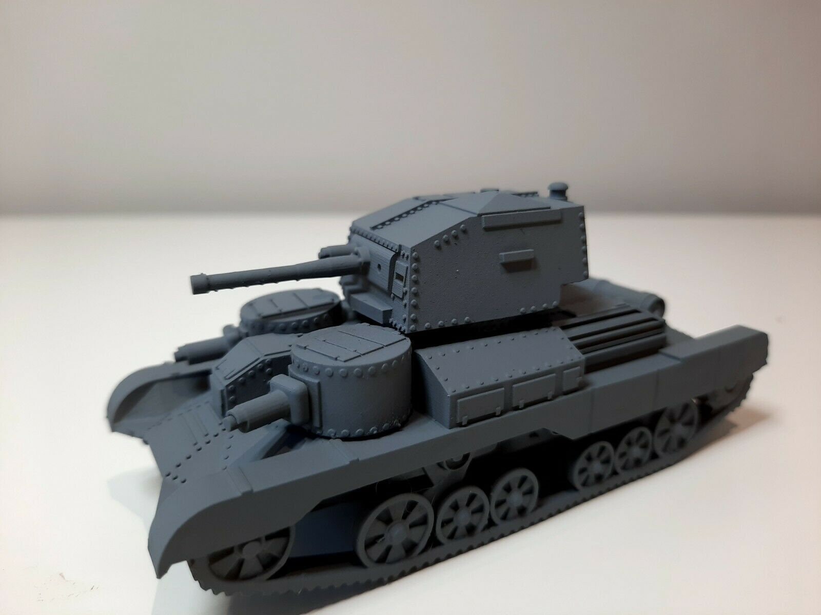 WWII British Cruiser 4 Tanks Mk I to Mk IV Set (4 Tanks) Various Scales Historical Wargaming